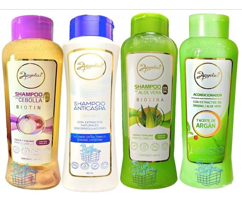 Kit Shampoo Anyeluz Tratamiento - g a $19