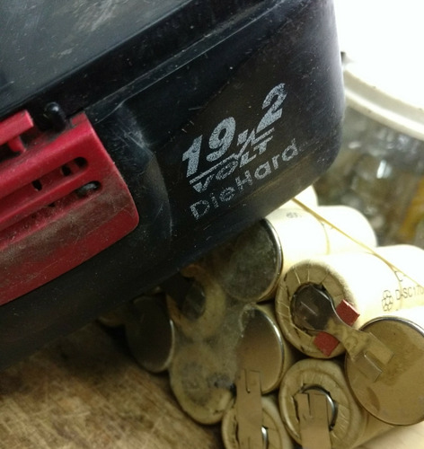 Imagen 3 de 4 de Bateria 19,2v Recambio De Pilas Internas Bosch Dewalt Makita