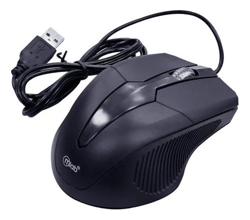 1x Mlab Mouse Usb Black Envío A Todo Chile