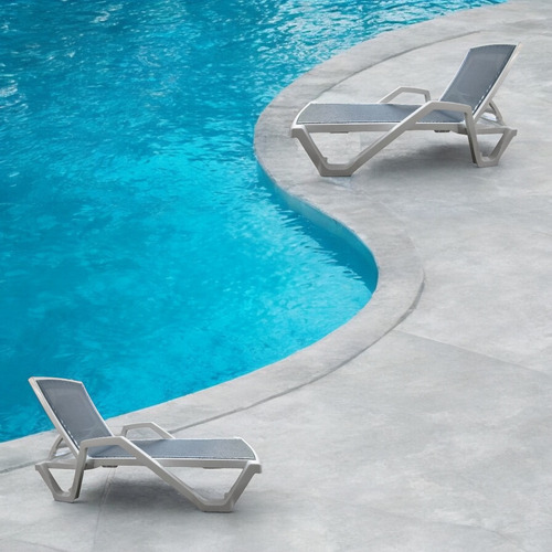 Camastro Ajustable Dos Posiciones Para Exterior Jardin Bek