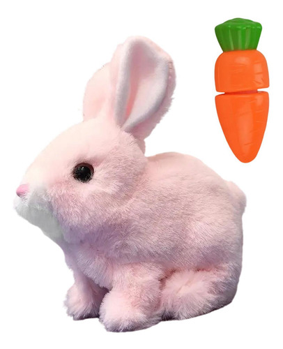 Pet De Juguete De Conejo Suave De Mascota Electrónica Rosa