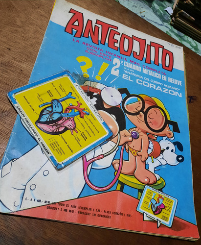 Revista Anteojito Número 475 Con Cuadro Metálico Año 1974 (Usado)