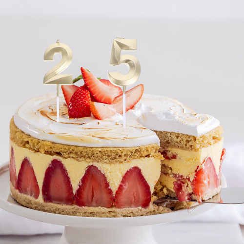 Velas De Cumpleaños Con Letrero Numérico, 9 Unidades, Tarta