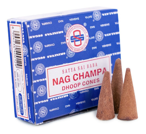 Nag Champa Original 12 Conos De Incienso