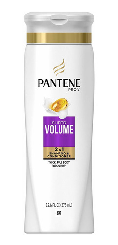 Pantene Pro-v - Champú Y Acondicionador 2 En 1, Volumen Tr.