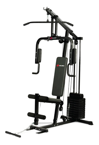 Imagen 5 de 10 de Multigimnasio Multigym Olmo Fit90 45kg Pesas Lhconfort