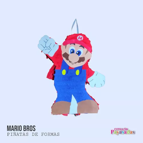 lote letal Útil Piñata Forma Mario Bros Decoración Cotillón