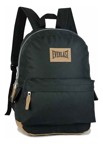 Mochila Everlast 18 Pulgadas 26745 Color Negro Escolar