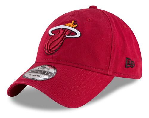 Nba Miami Heat Hombres Adultos Nba Core Classic 9twenty Rojo