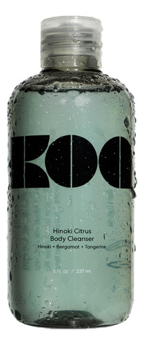 Koa Hinoki Citrus Body Cleanser - Ingredientes Tradicionale.