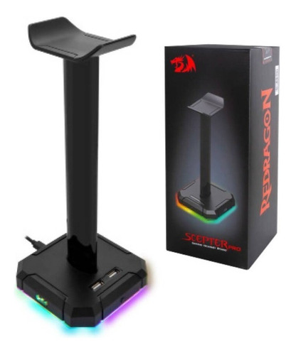 Soporte Para Audifonos Redragon Scepter Pro Ha300 Rgb