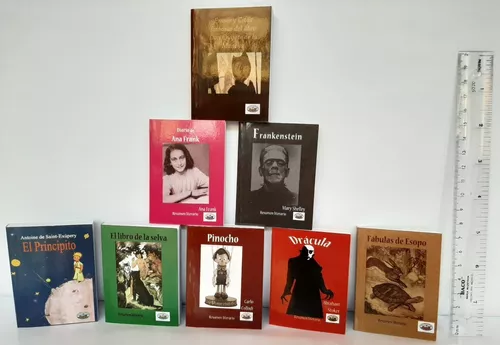 Mini Libros Colección De 8 Títulos De Literatura Universal