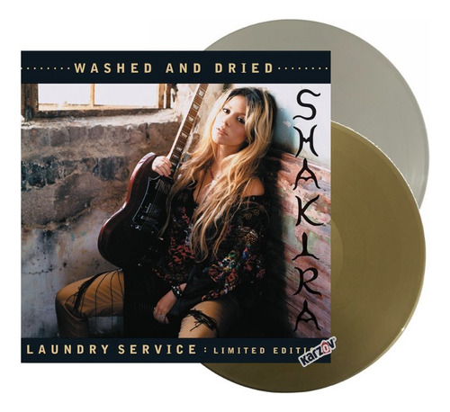 Shakira Washed And Dried Vinilo Lp Laundry Service Limited 