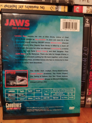 Jaws The Revenge / Tiburon 4 (Usado)
