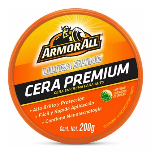 Armor All® 200gr Cera Carnauba En Crema Premium Para Auto