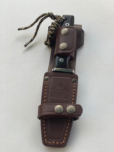 Imagen 6 de 9 de Cuchillo Venado 11cm Linea Estepa An-58 Fabricado En España