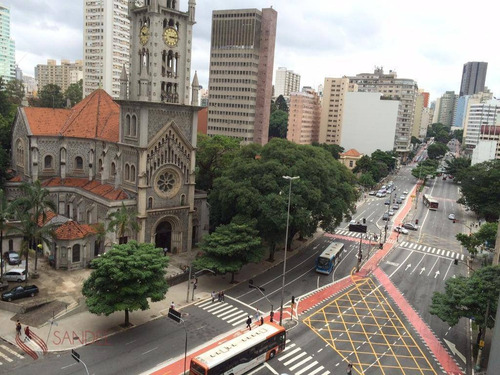 Excelente Sala Comercial 130m² - 2 Vagas - Consolação (s) - Sa0003