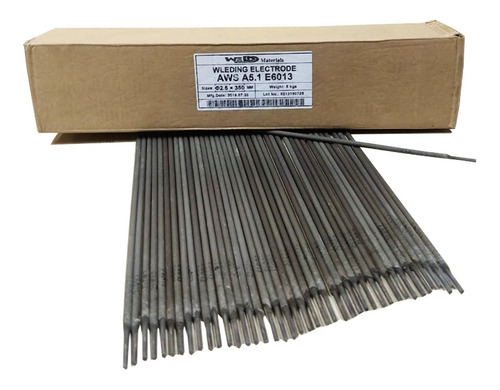 Eletrodo 6013 Aco Carbono Pacote 1 Kilo Wwsoldas