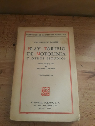 Fray Toribio De Motolinia