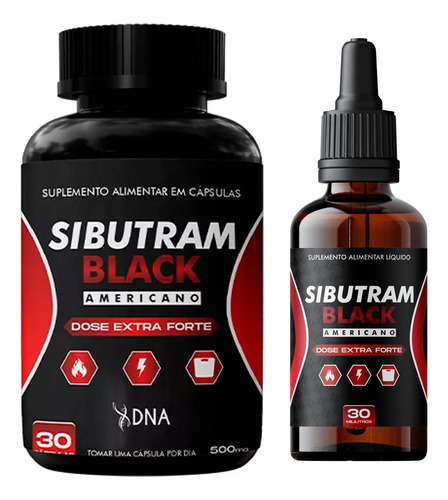 Kit 30 Dias - Subitram Black Americano 1 Frasco + 1 Pote