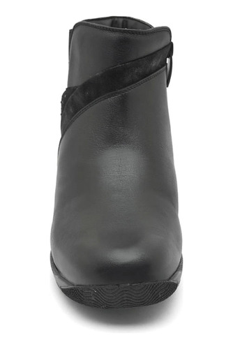 Botas 9090 3.5 Cm Maximo Confort Ancho Doble Espolón Calcáne