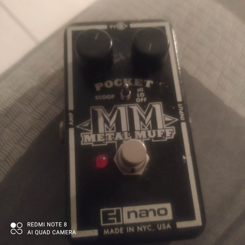 Pedal Electro Harmonix Metal Muff Nano