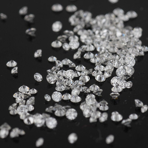 Moissanite 1paq Con 100pz De 1.3mm Color D C2 Vvs1 1ct Total