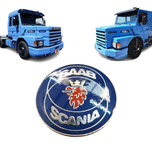 Emblema Capô Scania 112 / 113 / 142 / 143 - Brasão