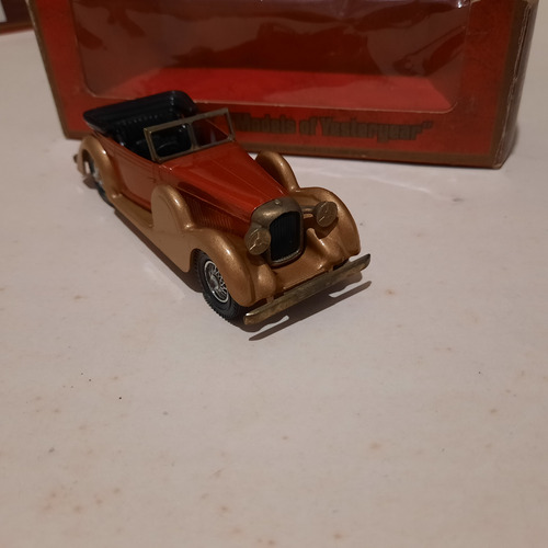 Matchbox Lesney Models Of Yesteryeary-11 1938 Lagonda Tenho+ Dourado-escuro (Usado)