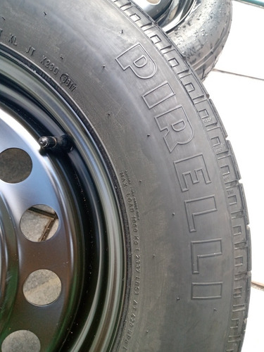 Estepe Fino Aro 16 Pneu Pirelli 155.90.r16 Furação 5x114 -