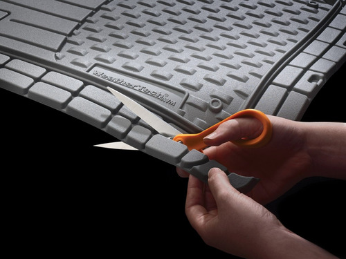 Imagen 5 de 5 de Pisos Weathertech Autos Trim-to-fit Negros 3pcs / Musicarro