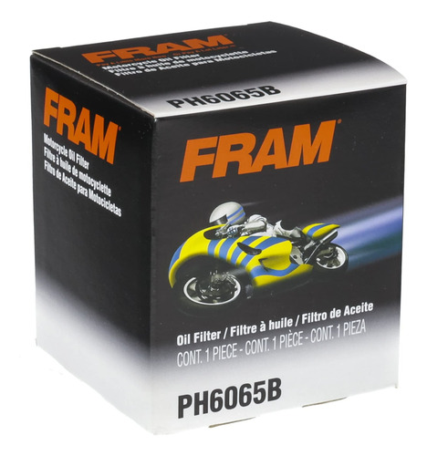 Filtro Cromado Fram - Harley Davidson