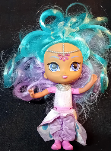 Muñeca Princesa Samira / Shimmer Y Shine / Mattel (Usado)