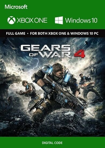 Gears Of War 4 (codigo Original) Pc/xbox