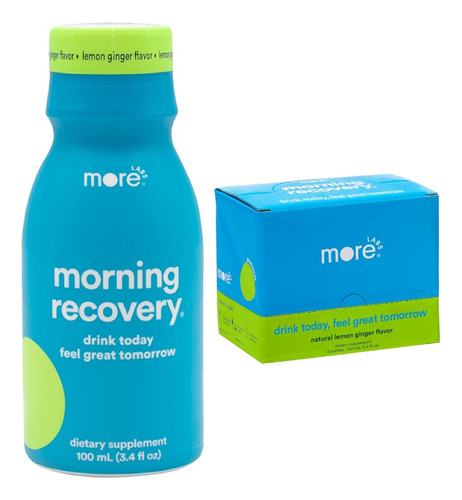 Más Labs Morning Recovery Electrolyte, Bebida De Cardo Maria
