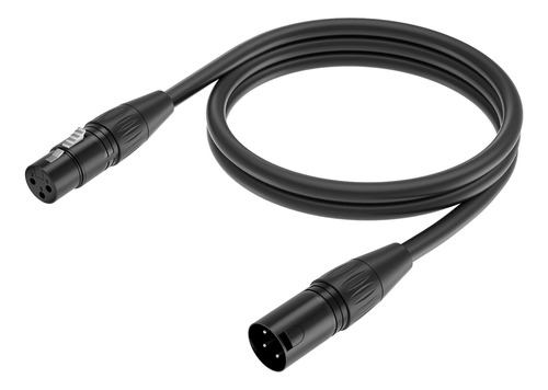Yinker Xlr Cable De Microfono Macho A Hembra De 5 Pies (cobr