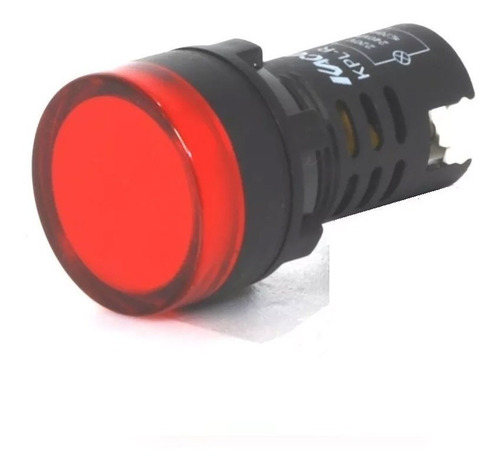 Imagen 1 de 7 de Luz Piloto Led Ojo De Buey Rojo Baw