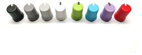Pack X20 Perillas Knobs Potenciometros Colores Dj
