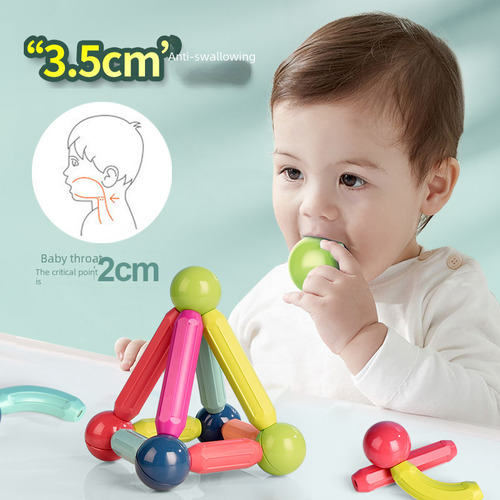 Juego De Bolas De Color Sólido 3d Strong Magnetic De 8 Pieza
