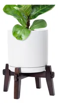Comprar D'vine Dev Maceta De Ceramica Con Soporte De Madera, Juego D