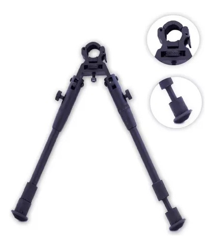 Imagen 4 de 10 de Bipode Para Caño De Rifle Profesional Apolo Extensible