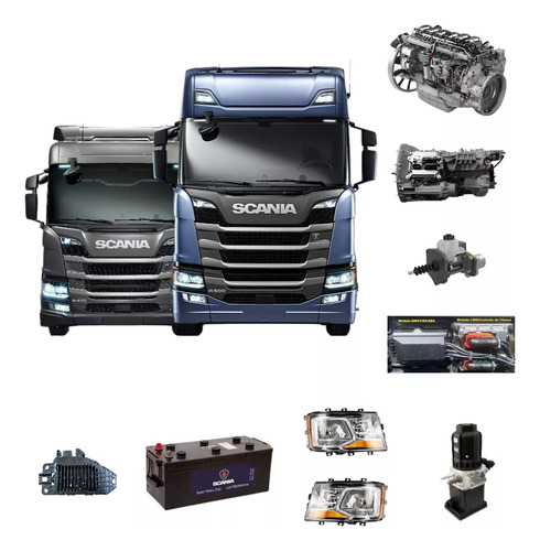 20 Kits 9 Travas Antifurto Scania Ntg Linha P G R S Todos