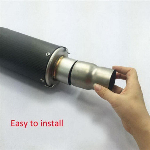 Reductor De Adaptador De Escape For Motocicleta, Paquete Con