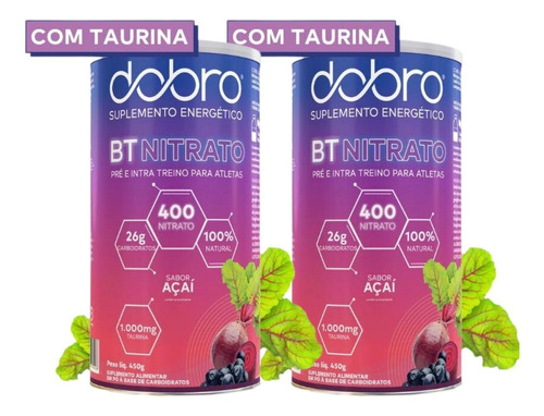 Bt Nitrato - Suplemento Para Performance Esportiva - Vegano