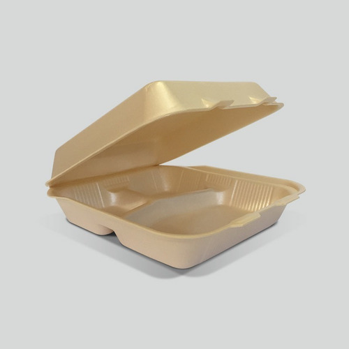 Contenedor División Biodegradable Reyma® 7x7 Fecula De Maiz