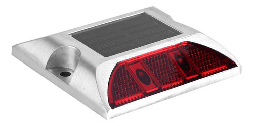 Aleación De Aluminio Solar Rojo, Resistente Al Agua, 4 Led,