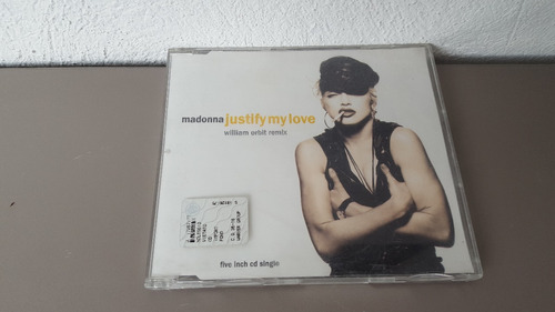 Disco Compacto  Single Madonna Justify My Love