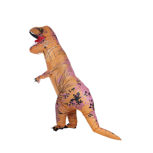 Divertido Niños Inflable Dinosaurio Trex Traje Traje Aire De Divertido Niños Inflable Dinosaurio Trex Traje Traje Aire De