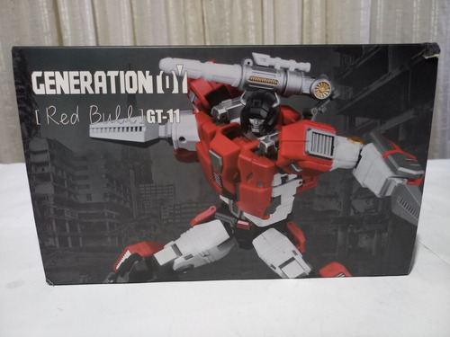 Transformers Red Bull Gt-11 Sideswipe Generation Toy