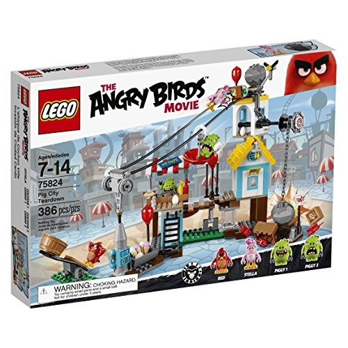 Lego Angry Birds 75824 Pig City Desmontaje